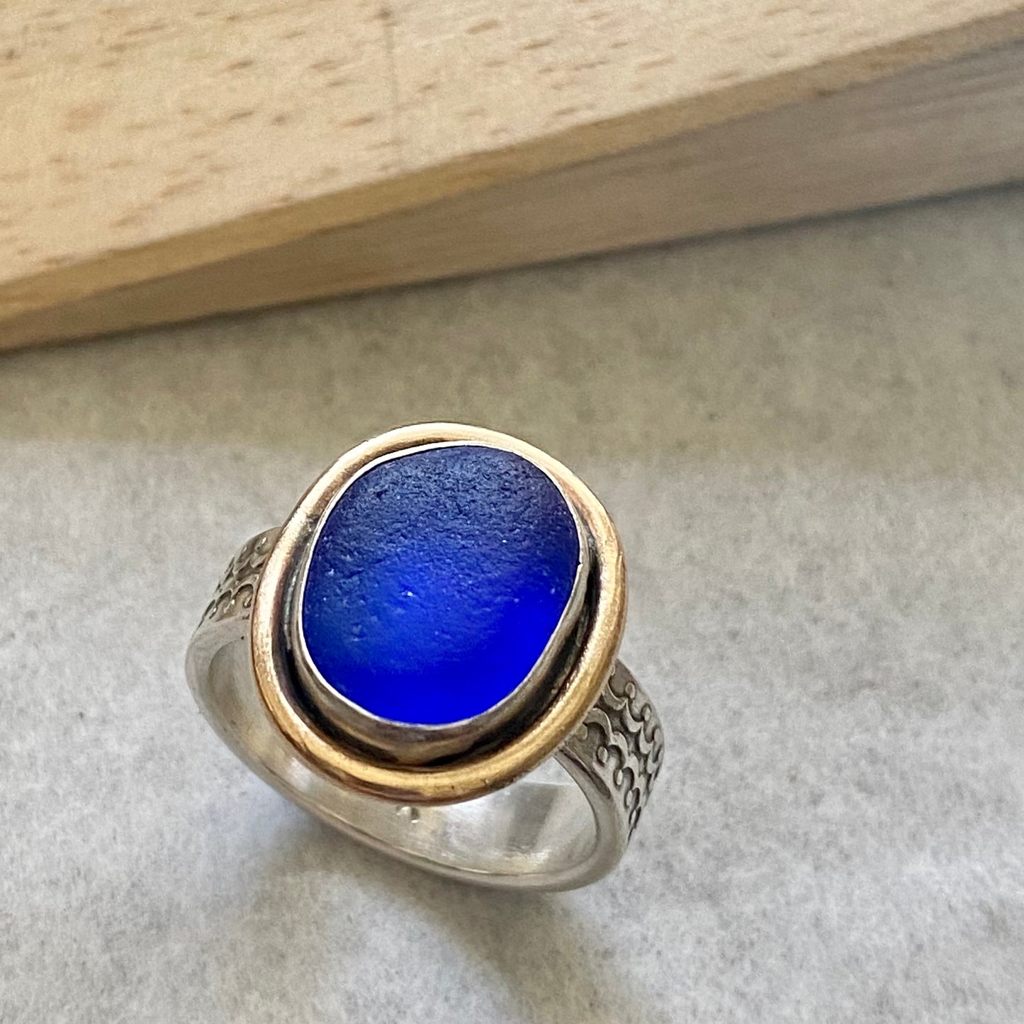 The Kerry Ring | Sea Glass Ring