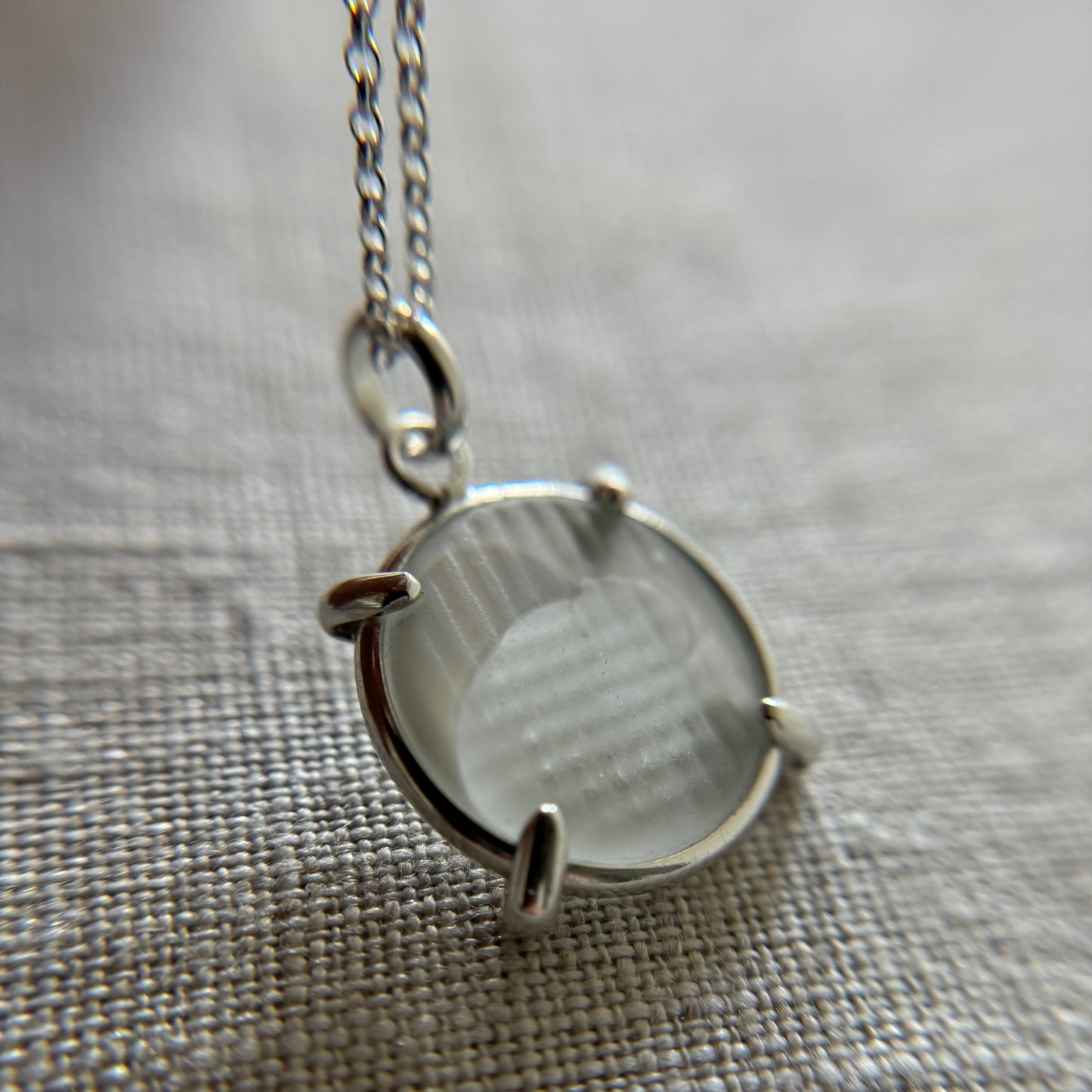 The Japanese Ohajiki Sea Glass Pendant