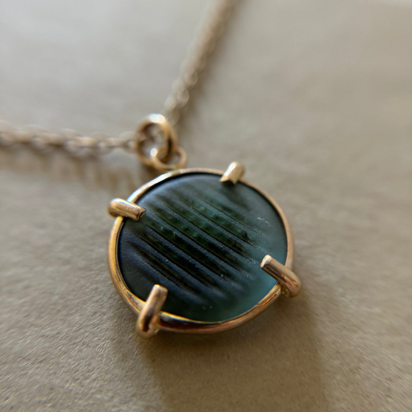 Ohajiki Sea Glass Pendant