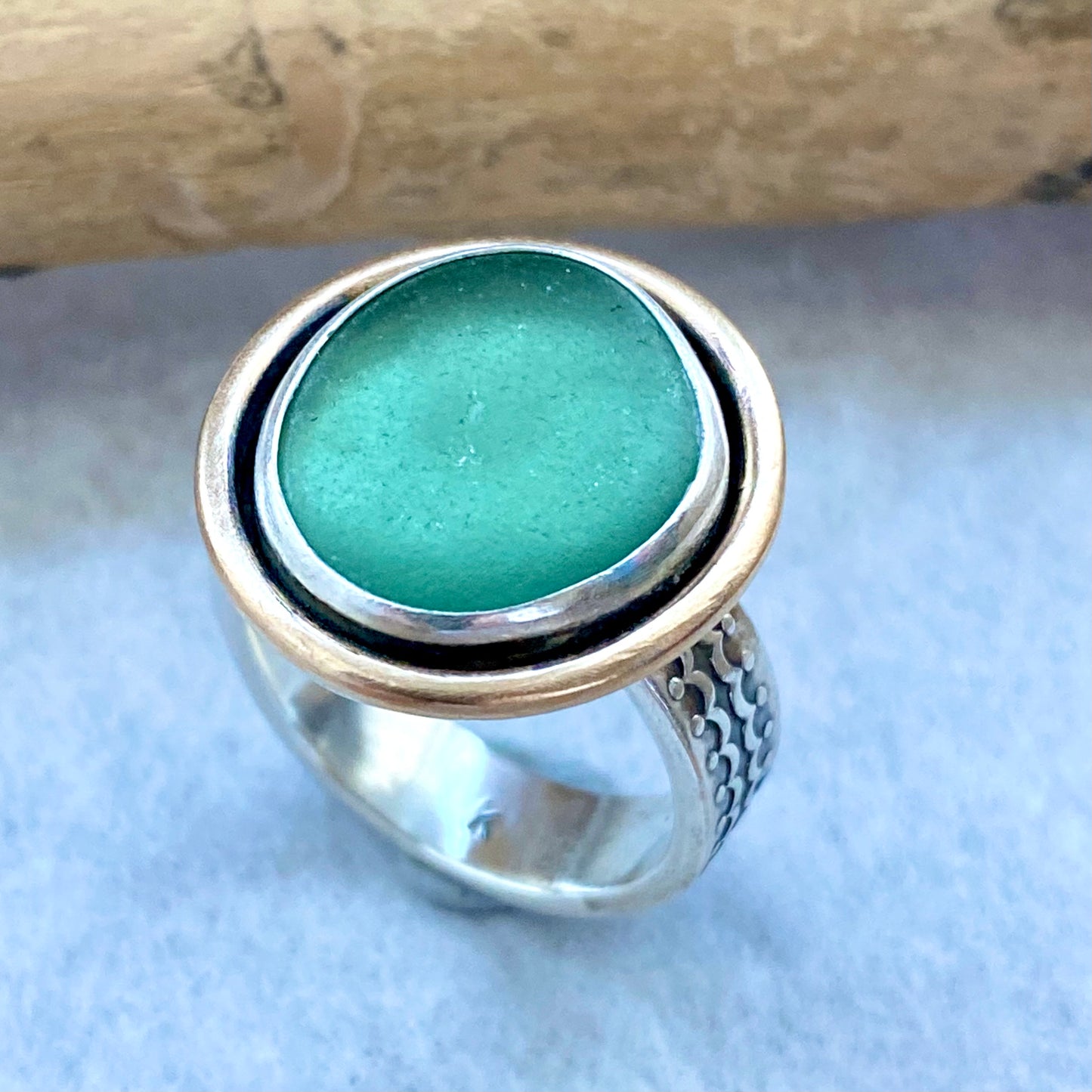 The Kerry Ring | Sea Glass Ring