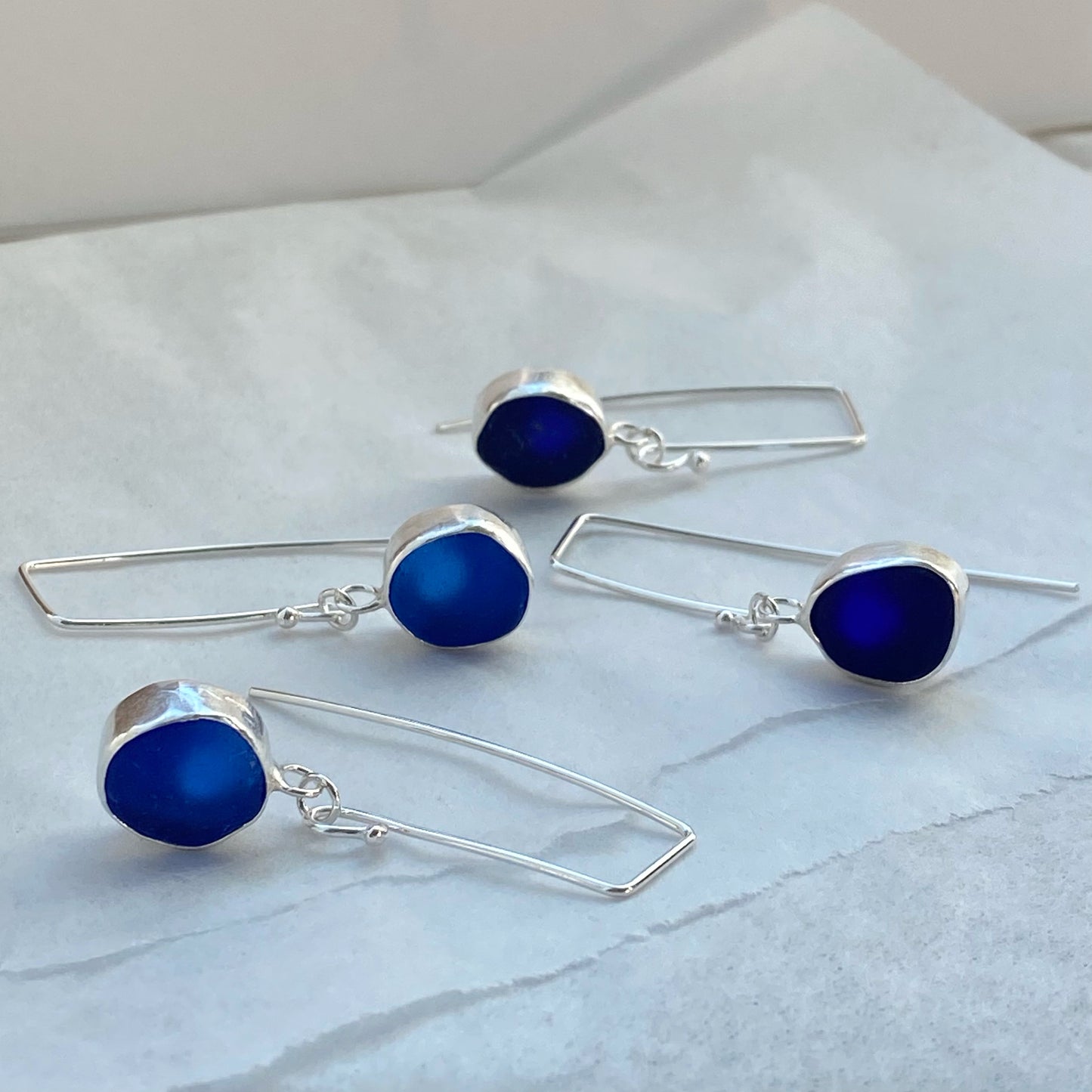 The Drop Earring | Sea Glass Earrings