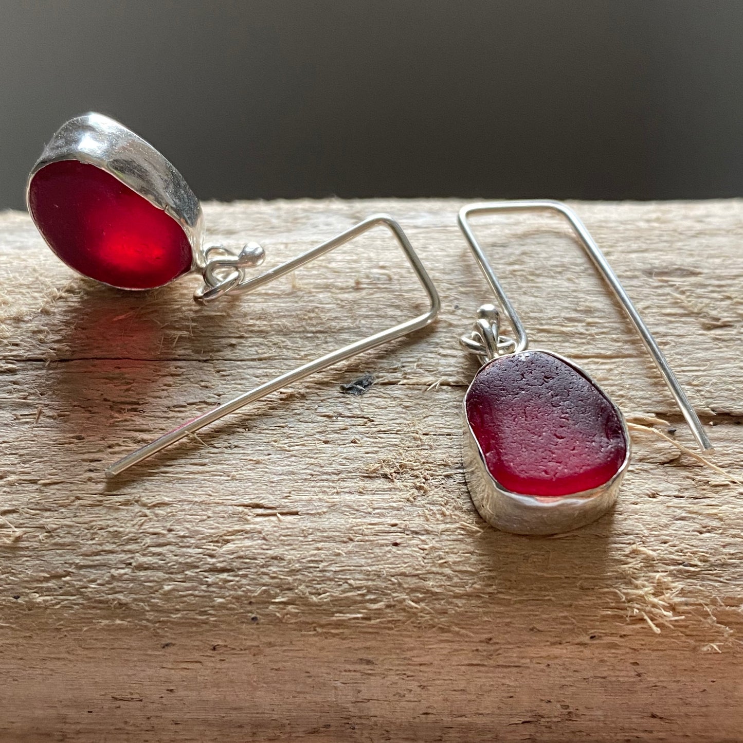 The Drop Earring |  Sea Glass Earrings 