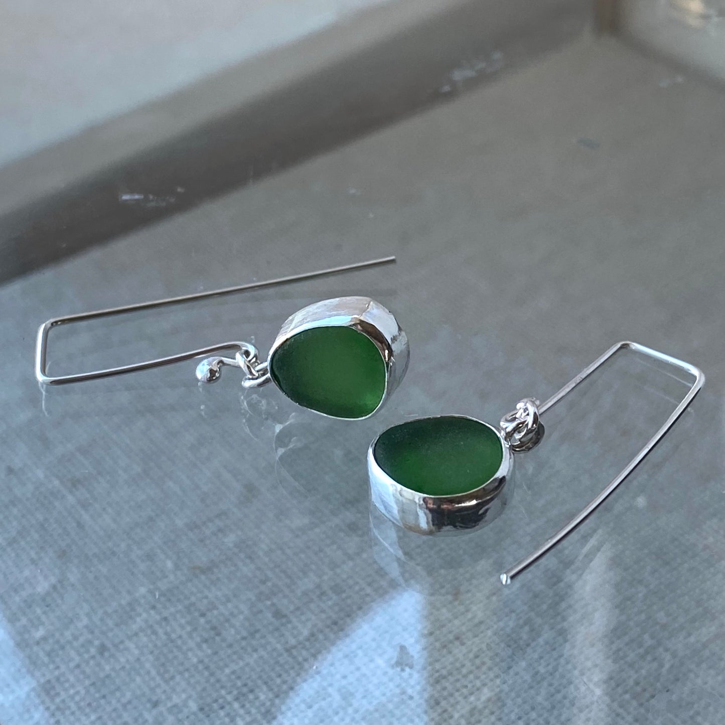 The Drop Earring |  Sea Glass Earrings 