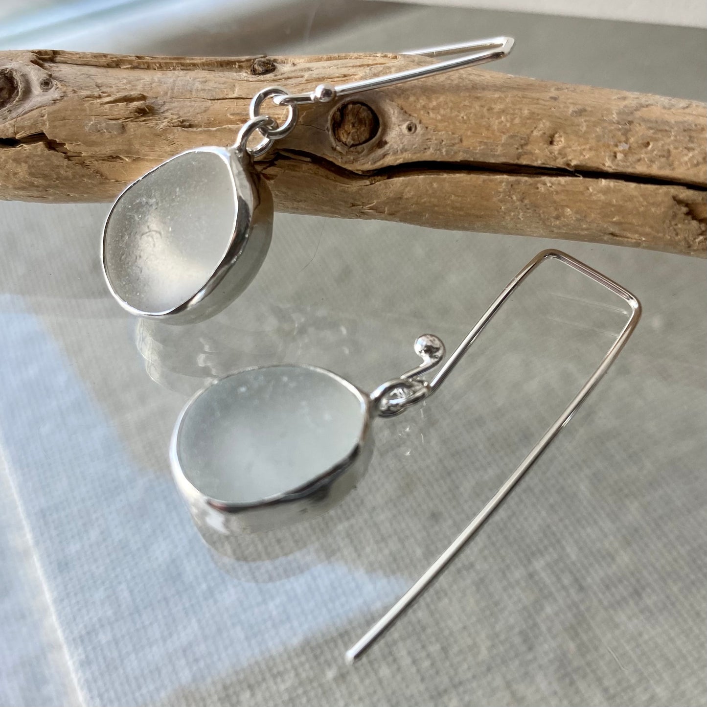 The Drop Earring |  Sea Glass Earrings 