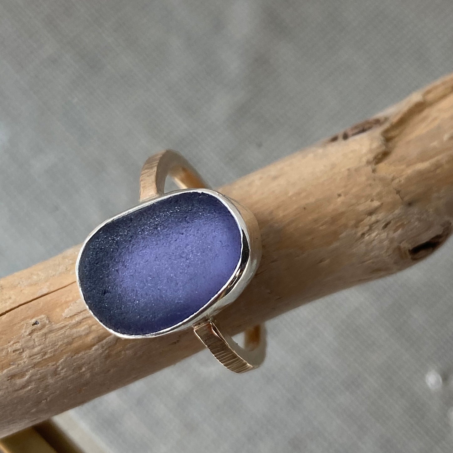 The Nebula Ring | Sea Glass Ring