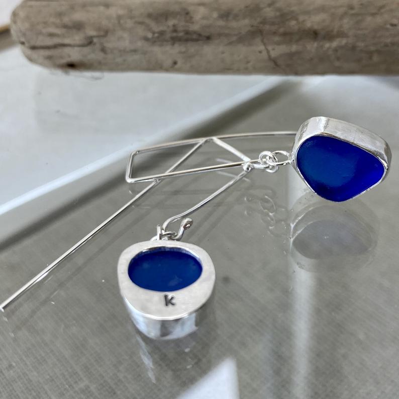 The Drop Earring |  Sea Glass Earrings 